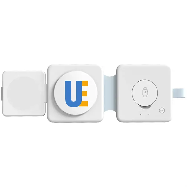 Cypress 3 in 1 MagSafe Foldable Wireless Charger - Cypress 3 in 1 MagSafe Foldable Wireless Charger - Image 3 of 9