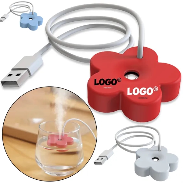 Portable Tankless Floating Flower Humidifier - Portable Tankless Floating Flower Humidifier - Image 0 of 8