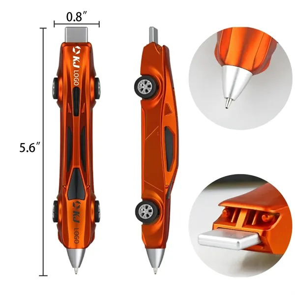 Creative Race Car Shaped Ballpoint Pen - Creative Race Car Shaped Ballpoint Pen - Image 1 of 2