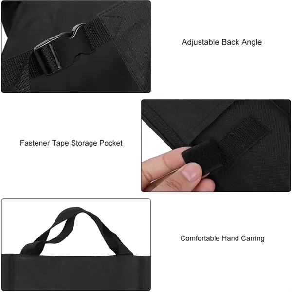 Folding Cushion Beach Chair Portable - Folding Cushion Beach Chair Portable - Image 1 of 4