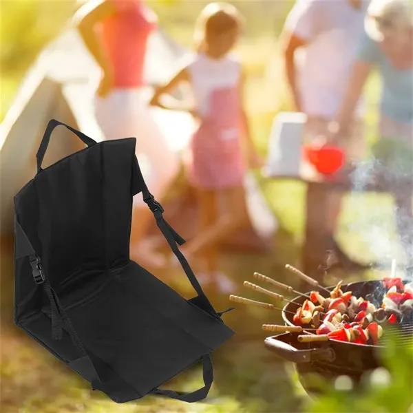 Folding Cushion Beach Chair Portable - Folding Cushion Beach Chair Portable - Image 3 of 4