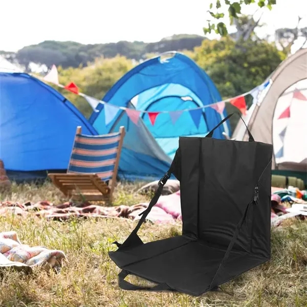 Folding Cushion Beach Chair Portable - Folding Cushion Beach Chair Portable - Image 4 of 4