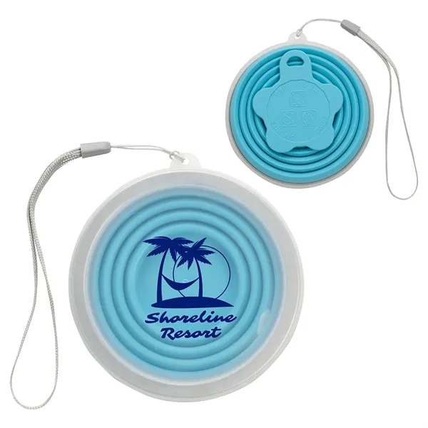 Groove 9 oz Collapsible Silicone Cup with Lid