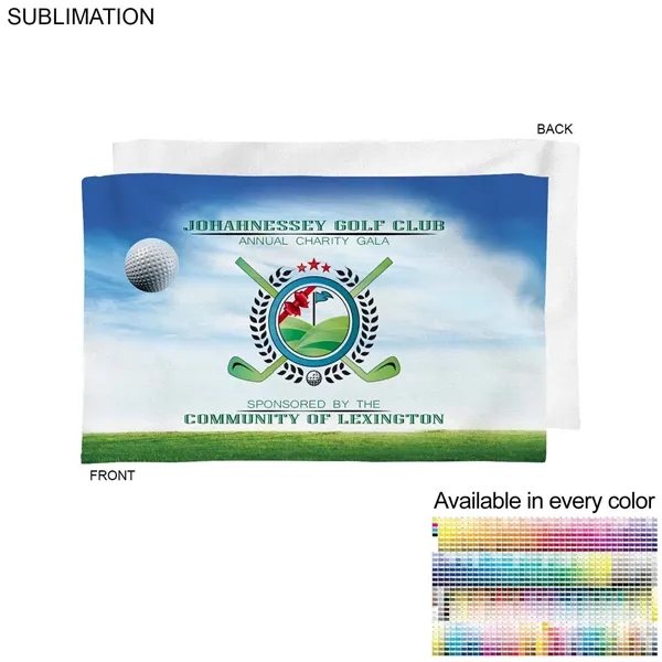 Velour Towel, 12x18, Sublimated