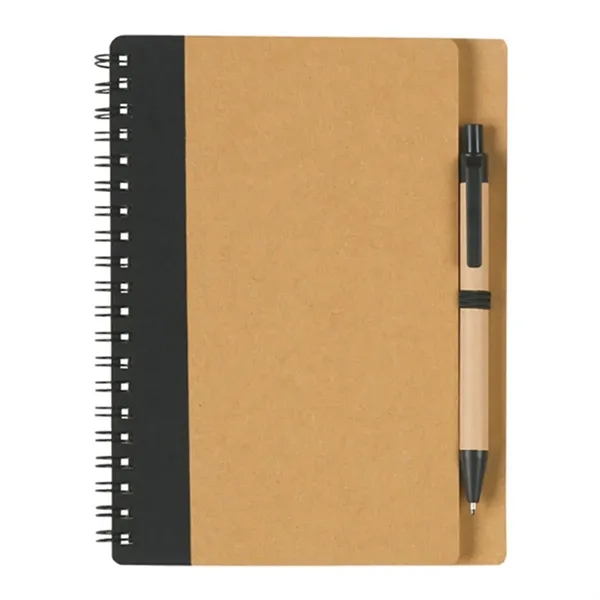 Spiral Notebook with Pen - Spiral Notebook with Pen - Image 3 of 3