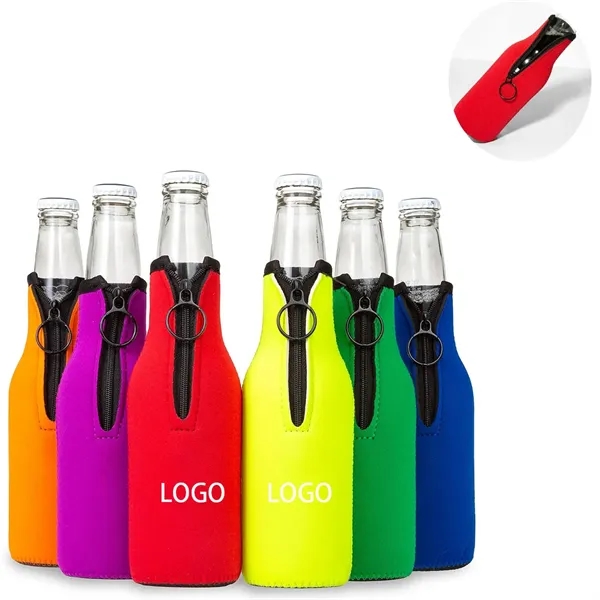 Zip Up Bottle Cooler - Zip Up Bottle Cooler - Image 0 of 3