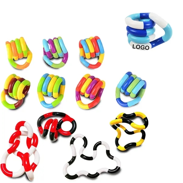Twisty  Multicolored Quiet Fidget Toys - Twisty  Multicolored Quiet Fidget Toys - Image 0 of 5