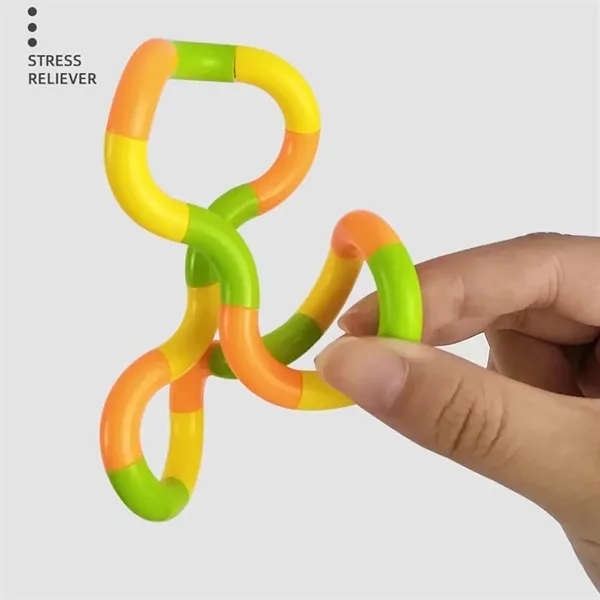 Twisty  Multicolored Quiet Fidget Toys - Twisty  Multicolored Quiet Fidget Toys - Image 1 of 5