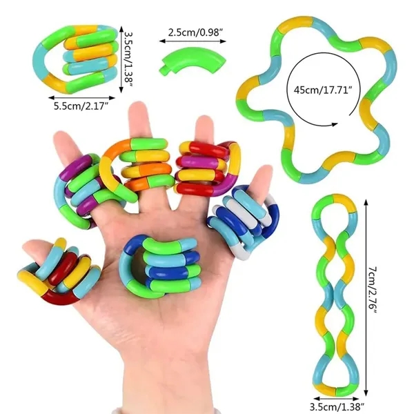 Twisty  Multicolored Quiet Fidget Toys - Twisty  Multicolored Quiet Fidget Toys - Image 3 of 5