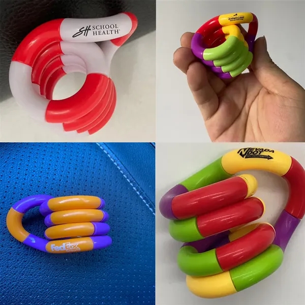 Twisty  Multicolored Quiet Fidget Toys - Twisty  Multicolored Quiet Fidget Toys - Image 5 of 5