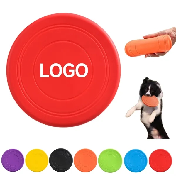 Pet Soft Frisbee Interactive Toy - Pet Soft Frisbee Interactive Toy - Image 0 of 8
