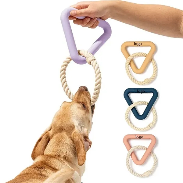 Triangle Tug Dog Toy - Triangle Tug Dog Toy - Image 0 of 2