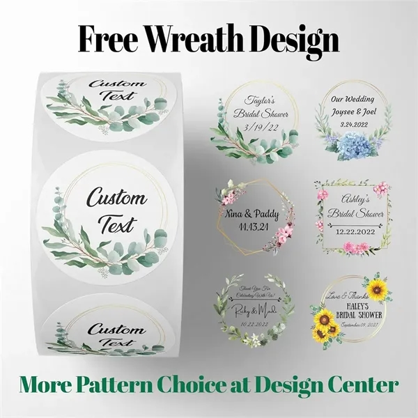 Custom Circle,Square Roll Labels - Custom Circle,Square Roll Labels - Image 3 of 5