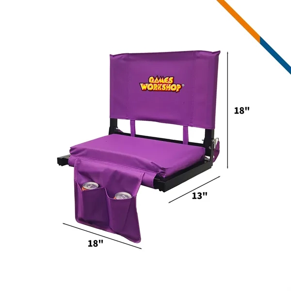 Nacel Folding Stadium Seat - Nacel Folding Stadium Seat - Image 1 of 9