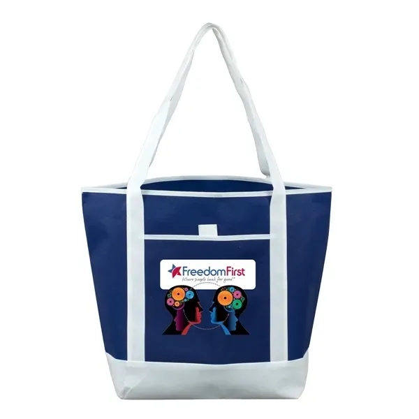 The Liberty Beach, Corporate and Travel Boat Tote Bag - The Liberty Beach, Corporate and Travel Boat Tote Bag - Image 3 of 4