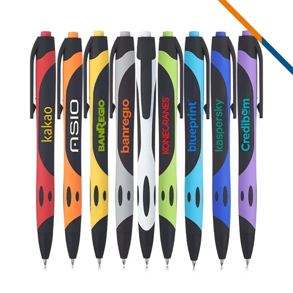 Mosa Rubberized BallPoint Pen - Mosa Rubberized BallPoint Pen - Image 0 of 10