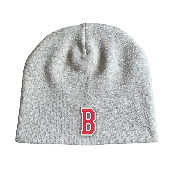 Stock Beanie with Embroidery 5K Stitches No Cuff - Stock Beanie with Embroidery 5K Stitches No Cuff - Image 21 of 21