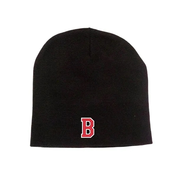 Stock Beanie with Embroidery 5K Stitches No Cuff - Stock Beanie with Embroidery 5K Stitches No Cuff - Image 18 of 21