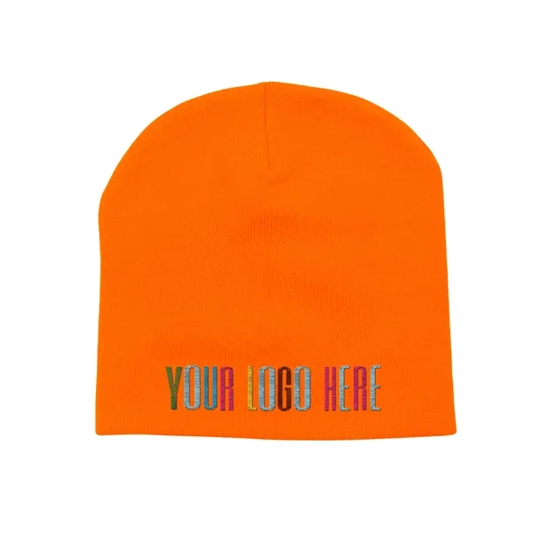 Stock Beanie with Embroidery 5K Stitches No Cuff - Stock Beanie with Embroidery 5K Stitches No Cuff - Image 16 of 21