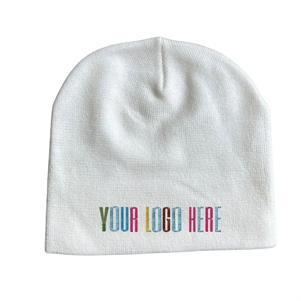 Stock Beanie with Embroidery 5K Stitches No Cuff - Stock Beanie with Embroidery 5K Stitches No Cuff - Image 8 of 21