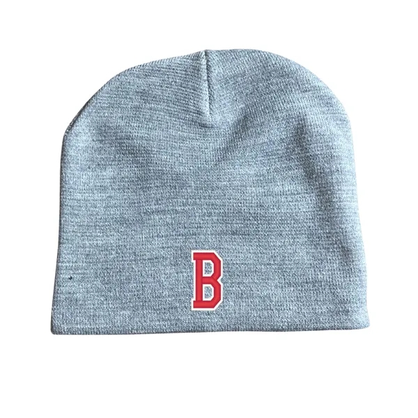 Stock Beanie with Embroidery 5K Stitches No Cuff - Stock Beanie with Embroidery 5K Stitches No Cuff - Image 3 of 21