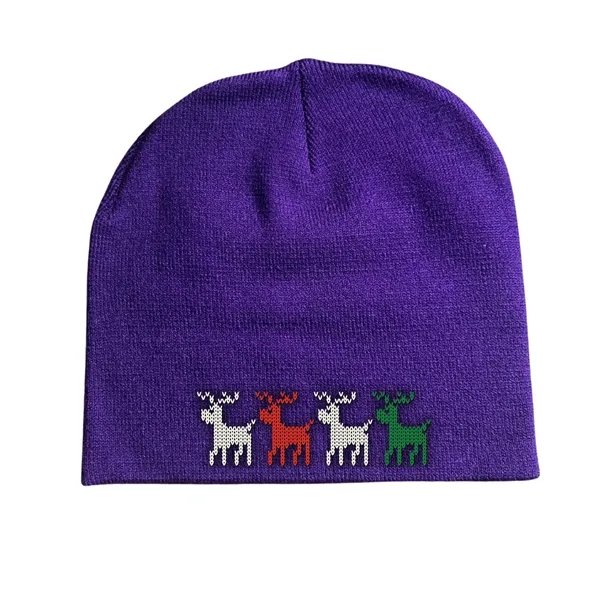 Stock Beanie with Embroidery 5K Stitches No Cuff - Stock Beanie with Embroidery 5K Stitches No Cuff - Image 2 of 21