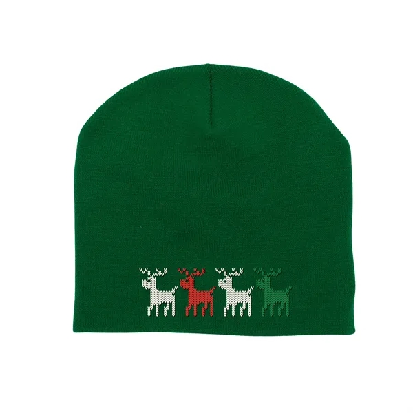 Stock Beanie with Embroidery 5K Stitches No Cuff - Stock Beanie with Embroidery 5K Stitches No Cuff - Image 1 of 21