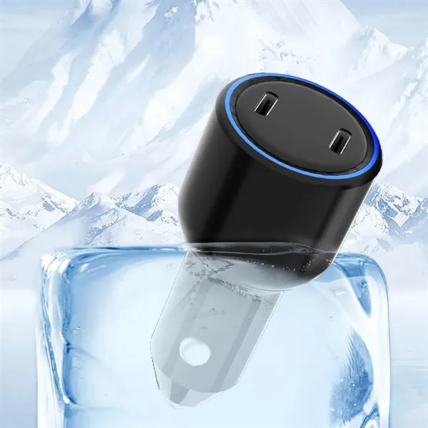 63W 2-Port USB&Type-C For Phone or Pad Car Charger Power - 63W 2-Port USB&Type-C For Phone or Pad Car Charger Power - Image 3 of 3