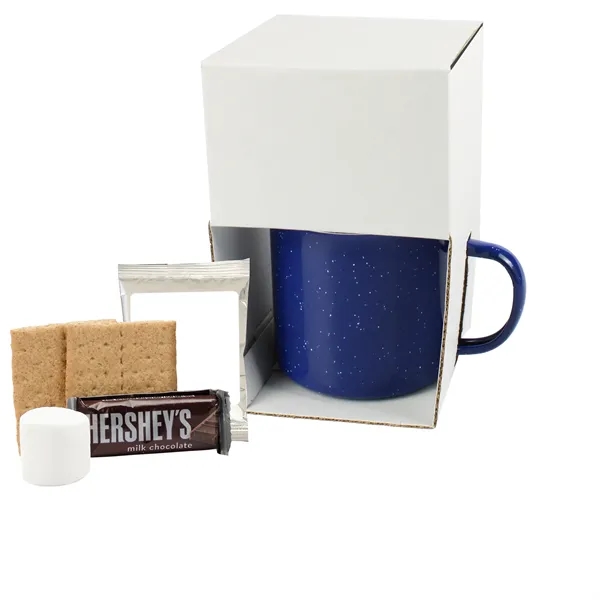 16 Oz Speckled Camp Mug w/Portable Campfire, Hot Choc, Smore - 16 Oz Speckled Camp Mug w/Portable Campfire, Hot Choc, Smore - Image 5 of 7