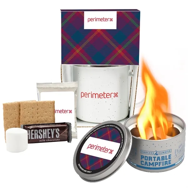 16 Oz Speckled Camp Mug w/Portable Campfire, Hot Choc, Smore - 16 Oz Speckled Camp Mug w/Portable Campfire, Hot Choc, Smore - Image 6 of 7