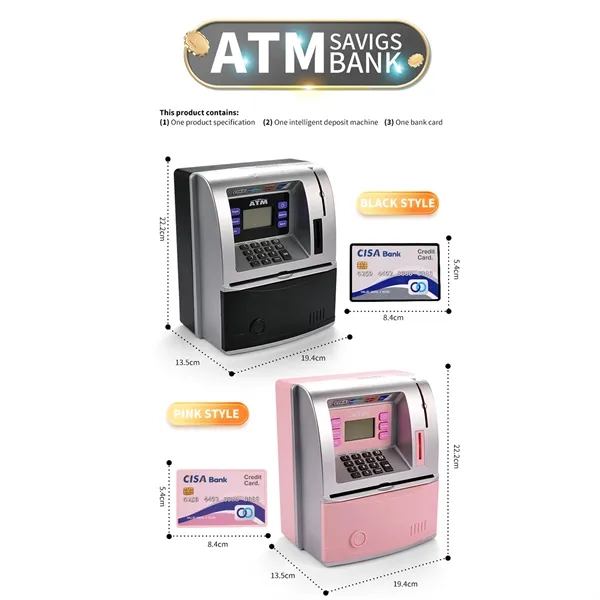 Digital Atm Saving Bank - Digital Atm Saving Bank - Image 5 of 6