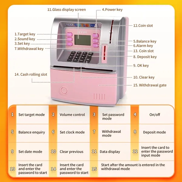 Digital Atm Saving Bank - Digital Atm Saving Bank - Image 6 of 6