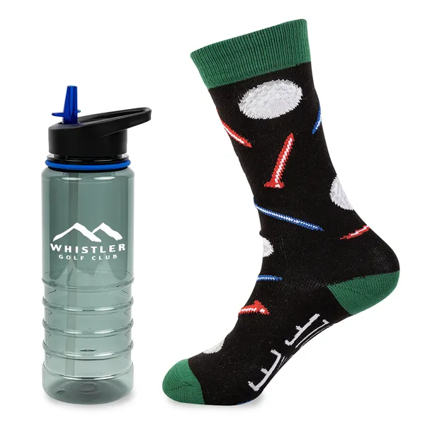 Less Work, More Golf Tritan Bottle Gift Set - Less Work, More Golf Tritan Bottle Gift Set - Image 0 of 7