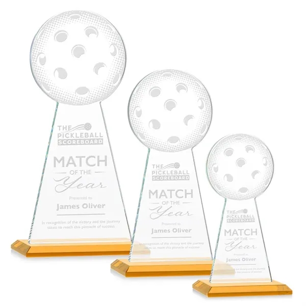 Edenwood Pickleball Award - Amber - Edenwood Pickleball Award - Amber - Image 2 of 8
