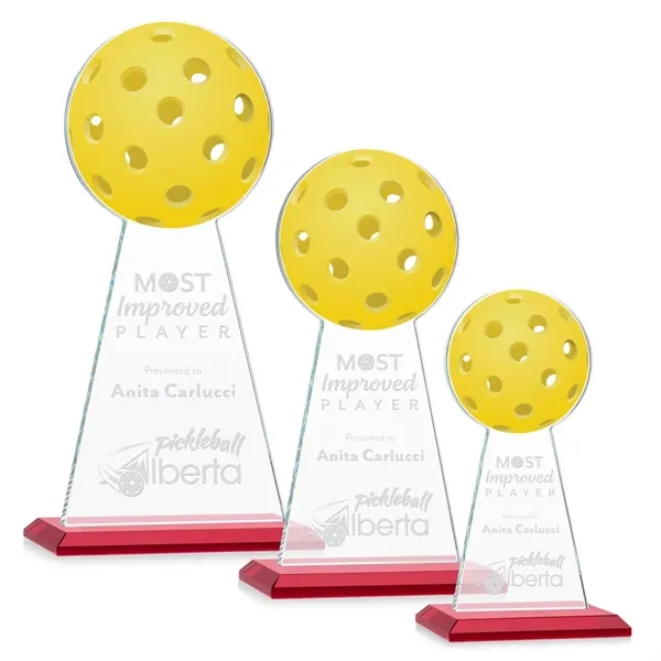 Edenwood Pickleball VividPrint/Etch Award - Red - Edenwood Pickleball VividPrint/Etch Award - Red - Image 2 of 8