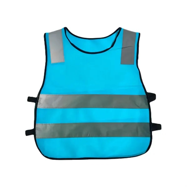High Visibility Kids Reflective Safety Vest - High Visibility Kids Reflective Safety Vest - Image 2 of 6