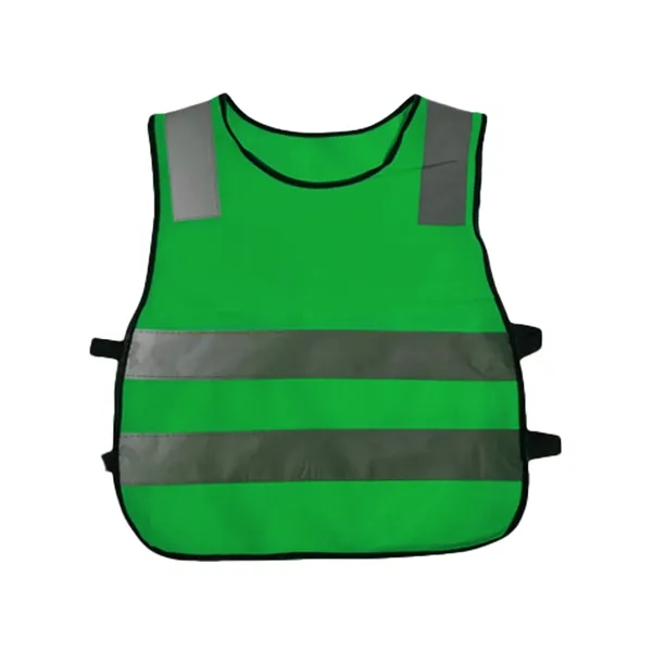 High Visibility Kids Reflective Safety Vest - High Visibility Kids Reflective Safety Vest - Image 3 of 6