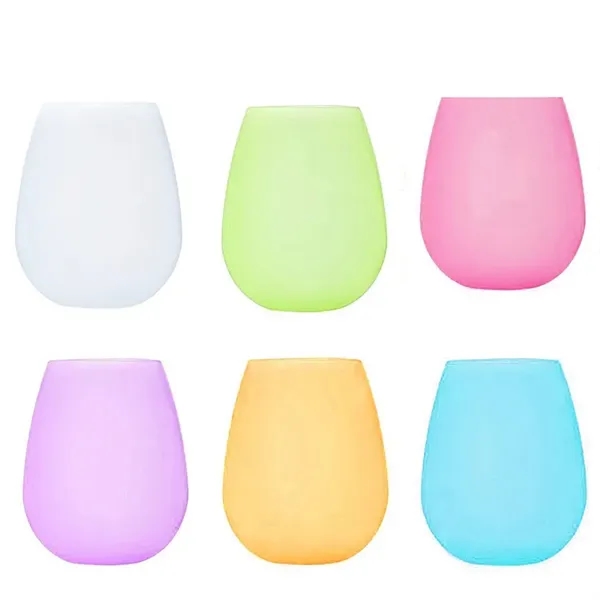 Silicone Drinkware Unbreakable Wine Glasses - Silicone Drinkware Unbreakable Wine Glasses - Image 2 of 5