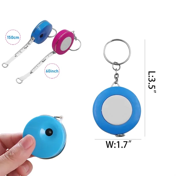 60 Inch Soft Retractable Measuring Tape - 60 Inch Soft Retractable Measuring Tape - Image 1 of 5