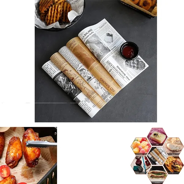 Deli Wax Paper Sheet for Food 12inch X 12inch - Deli Wax Paper Sheet for Food 12inch X 12inch - Image 0 of 5