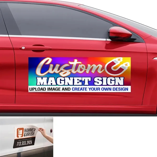 Custom Car Magnet Sign - Custom Car Magnet Sign - Image 0 of 3