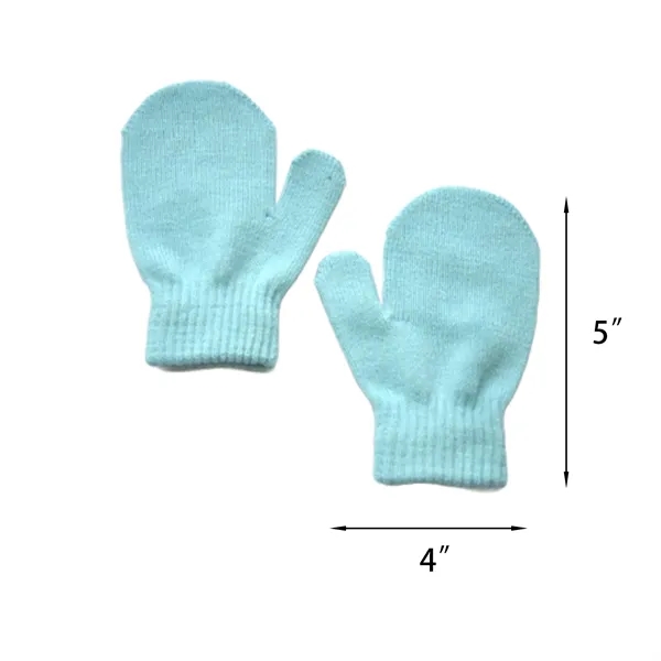 MOQ50 Winter Baby Knitted Mittens - MOQ50 Winter Baby Knitted Mittens - Image 1 of 1