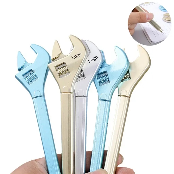 Wrench Shaped Gel Ink Writing Pens - Wrench Shaped Gel Ink Writing Pens - Image 0 of 3