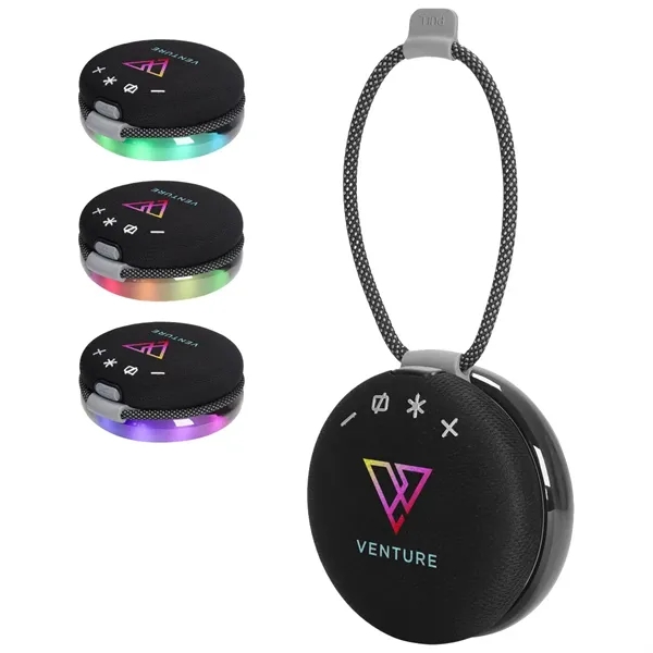 Custom 5W Wireless Light Up Ring Party Speaker