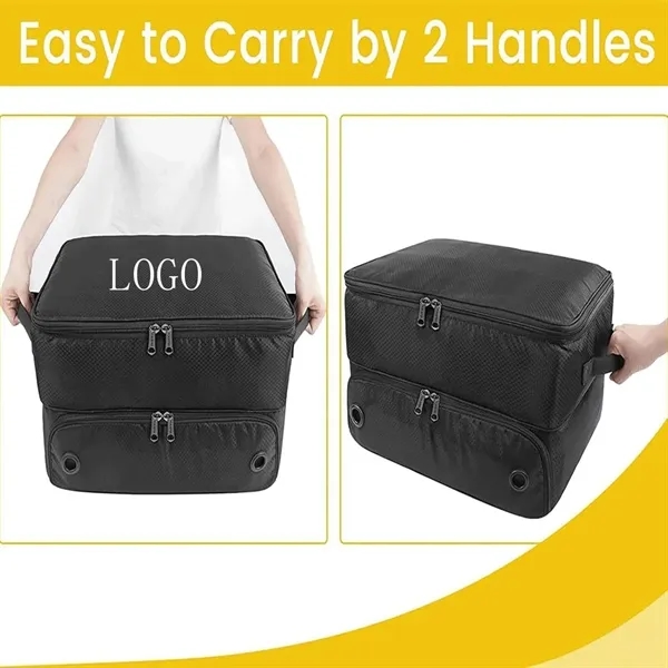 Golf Trunk Organizer Collapsible Car Storage Case - Golf Trunk Organizer Collapsible Car Storage Case - Image 2 of 6