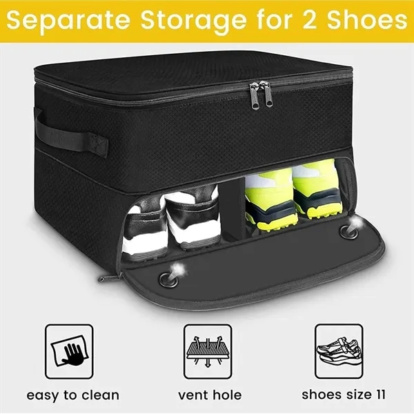 Golf Trunk Organizer Collapsible Car Storage Case - Golf Trunk Organizer Collapsible Car Storage Case - Image 3 of 6