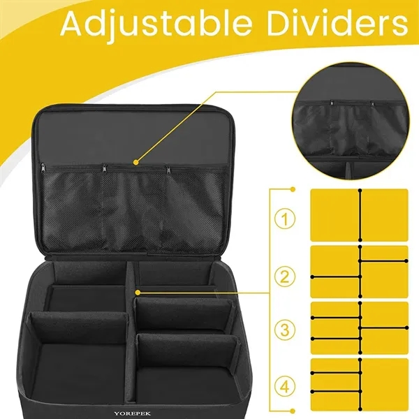 Golf Trunk Organizer Collapsible Car Storage Case - Golf Trunk Organizer Collapsible Car Storage Case - Image 4 of 6