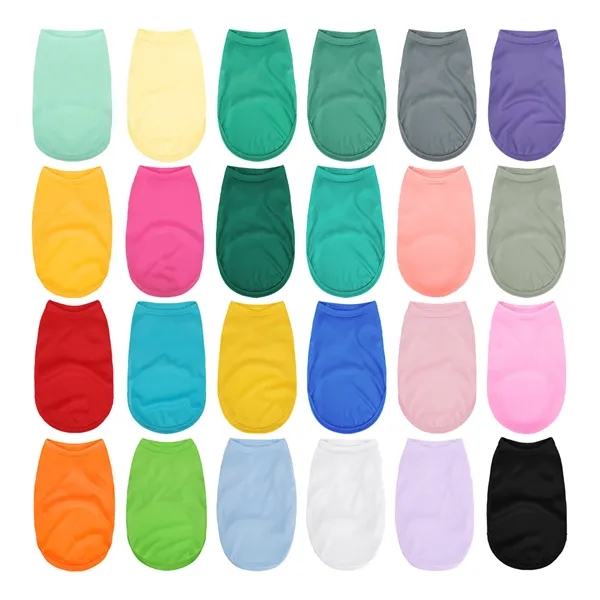Sleeveless Pet T-Shirt MOQ 50pcs - Sleeveless Pet T-Shirt MOQ 50pcs - Image 1 of 2