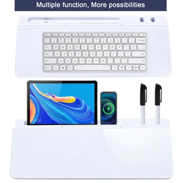 Mini Desktop Whiteboard with Storage and Tray - Mini Desktop Whiteboard with Storage and Tray - Image 2 of 3