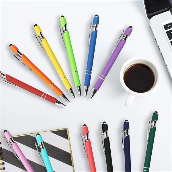 Soft Touch Click Metal Pen - Soft Touch Click Metal Pen - Image 3 of 6